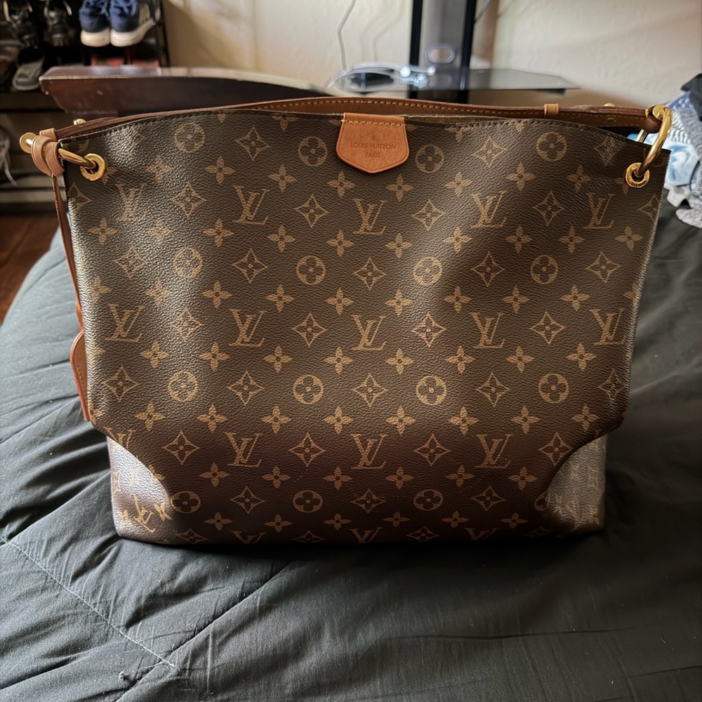 Louis Vuitton Brown Monogram Messenger Bag